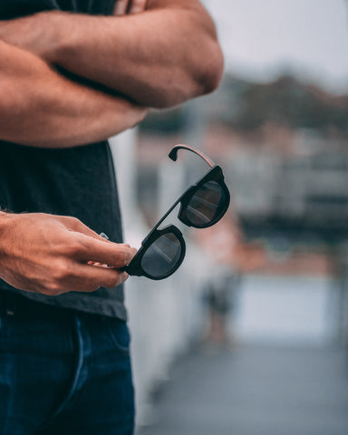 wooden sunglasses